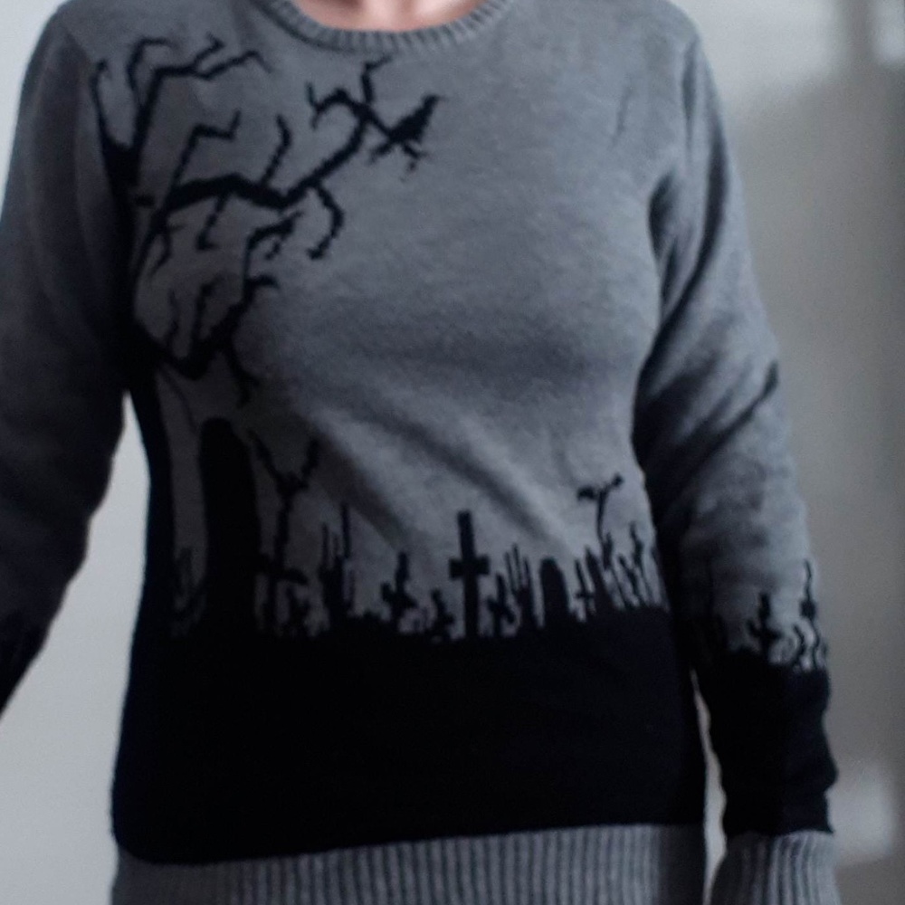 Graveyard sweater by Current Mood